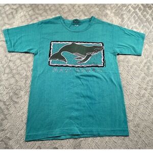 MAUI HAWAII MANATEES vtg T Shirt Women's XL Ladies Distressed 1995 GUAVA BEACH